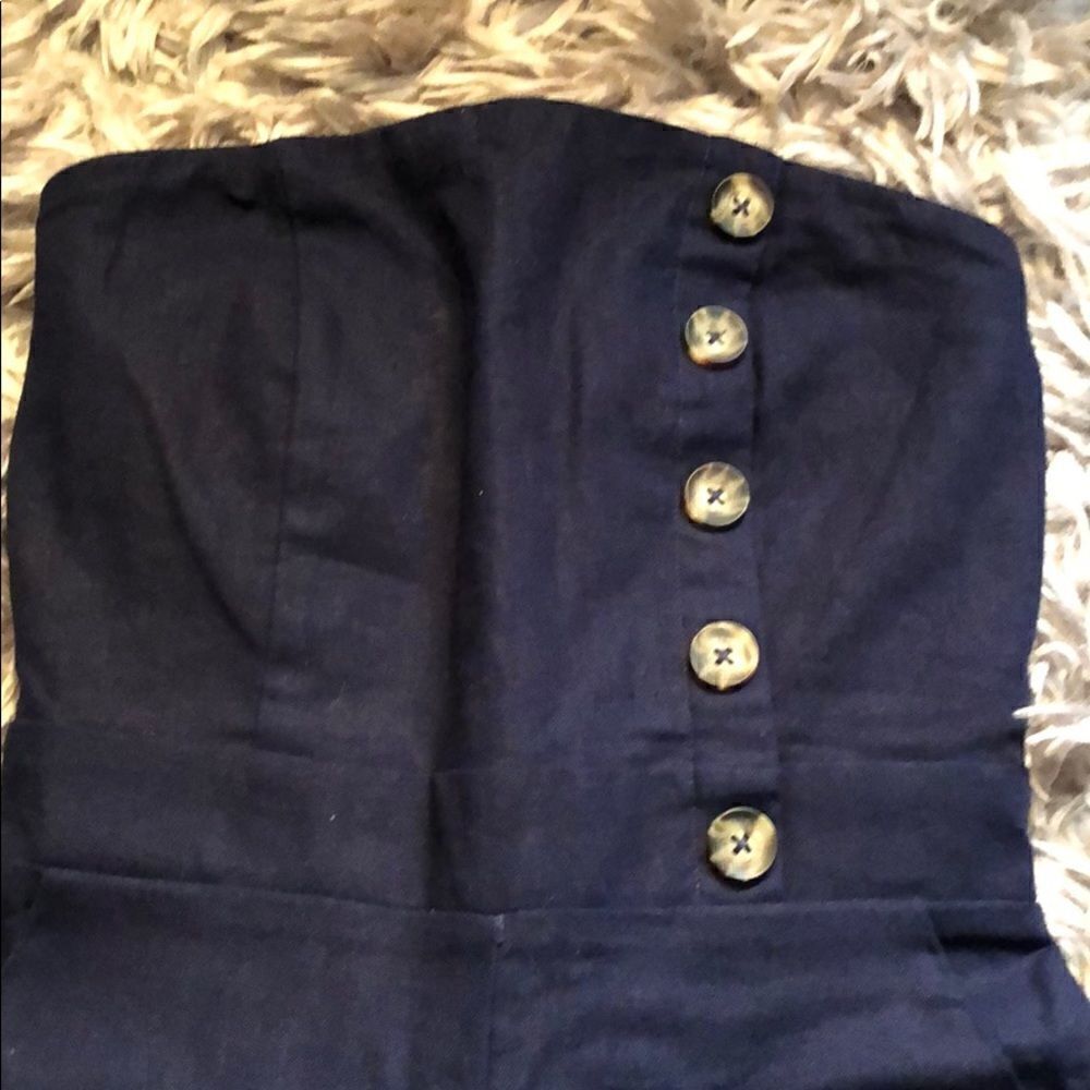 NWT Tilly’s Social Gypsy Button Front jumpsuit XS… - image 4